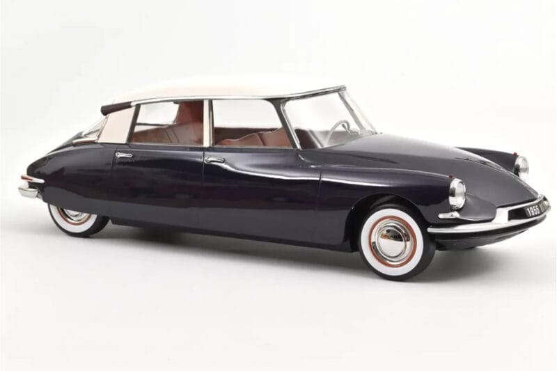 Citroen DS19 Roxo & Champagne Norev 1:12 121579 Metal