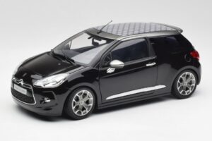 Citroen DS3 Cabrio Perla Nera Preto Norev 1:18 AMC019115 Metal