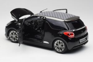 Citroen DS3 Cabrio Perla Nera Preto Norev 1:18 AMC019115 Metal - imagem 5 de 8