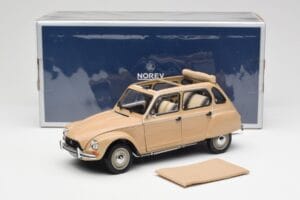 Citroen Dyane 6 Colorado Bege Norev 1:18 181617 Metal - imagem 8 de 8