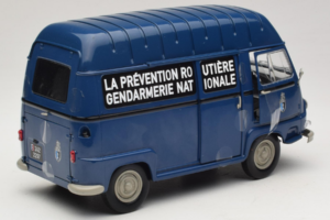 Citroen Estafette Gendarmerie Azul Com Figura Norev 1:18 185165 Metal - imagem 2 de 6