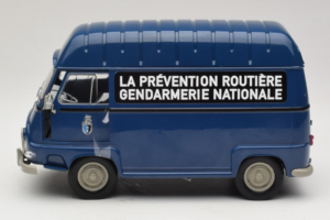 Citroen Estafette Gendarmerie Azul Com Figura Norev 1:18 185165 Metal - imagem 3 de 6