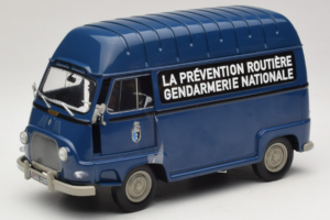 Citroen Estafette Gendarmerie Azul Com Figura Norev 1:18 185165 Metal