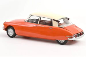 Citroen ID19 Laranja & Creme Norev 1:12 121580 Metal - imagem 2 de 2