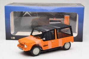 Citroen Mehari 4x2 Laranja Norev 1:18 181515 Metal - imagem 6 de 6