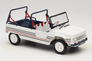 Citroen Mehari Azul Branco Vermelho Norev 1:18 181805 Metal