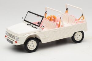 Citroen Mehari Eden Sorbet Branco e Rosa Norev 1:18 181804 Metal