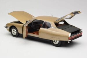 Citroen SM Maserati Dourado Norev 1:18 181585 Metal - imagem 5 de 8