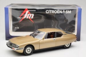 Citroen SM Maserati Dourado Norev 1:18 181585 Metal - imagem 8 de 8