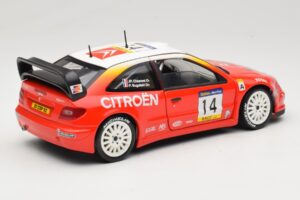 Citroen Xsara T4 WRC #14 P. Bugalski / J-P. Chiaroni WRC 2001 Solido 1:18 9021 Metal - imagem 3 de 8