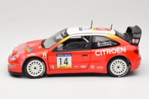 Citroen Xsara T4 WRC #14 P. Bugalski / J-P. Chiaroni WRC 2001 Solido 1:18 9021 Metal - imagem 4 de 8