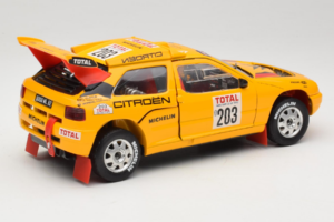 Citroen ZX Rallye Raid #203 1992 Solido 1:18 9003-N1 Metal - imagem 3 de 8