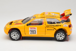 Citroen ZX Rallye Raid #203 1992 Solido 1:18 9003-N1 Metal - imagem 4 de 8