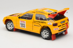 Citroen ZX Rallye Raid #203 1992 Solido 1:18 9003-N1 Metal - imagem 7 de 8