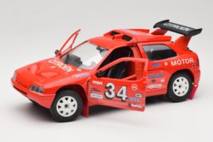 Citroen ZX Rallye #34 Rally 1992 Solido 1:18 9003 Metal - imagem 2 de 8