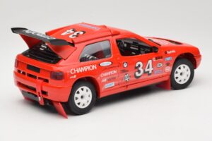 Citroen ZX Rallye #34 Rally 1992 Solido 1:18 9003 Metal - imagem 3 de 8