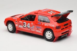 Citroen ZX Rallye #34 Rally 1992 Solido 1:18 9003 Metal - imagem 7 de 8
