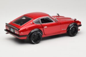 Datsun 240Z S30 Vermelho Maisto 1:18 32611 Metal - imagem 3 de 8