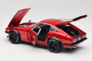 Datsun 240Z S30 Vermelho Maisto 1:18 32611 Metal - imagem 5 de 8