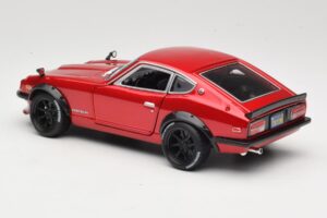 Datsun 240Z S30 Vermelho Maisto 1:18 32611 Metal - imagem 7 de 8
