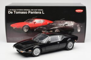 De Tomaso Pantera Preto Kyosho 1:18 08851BK Metal - imagem 8 de 8