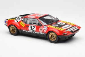 De Tomaso Pantera #32 Jaquemin / Deprez 24 Hours of Le Mans 1972 Kyosho 1:18 08855B Metal - imagem 7 de 8