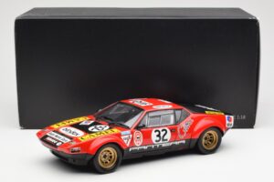 De Tomaso Pantera #32 Jaquemin / Deprez 24 Hours of Le Mans 1972 Kyosho 1:18 08855B Metal - imagem 8 de 8