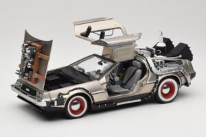 DeLorean DMC-12 Back to the Future Part III Sun Star 1:18 2712 Metal - imagem 2 de 8