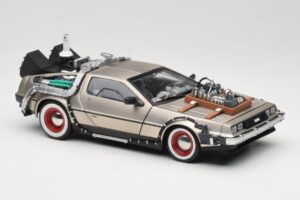 DeLorean DMC-12 Back to the Future Part III Sun Star 1:18 2712 Metal - imagem 6 de 8