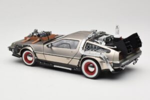 DeLorean DMC-12 Back to the Future Part III Sun Star 1:18 2712 Metal - imagem 7 de 8