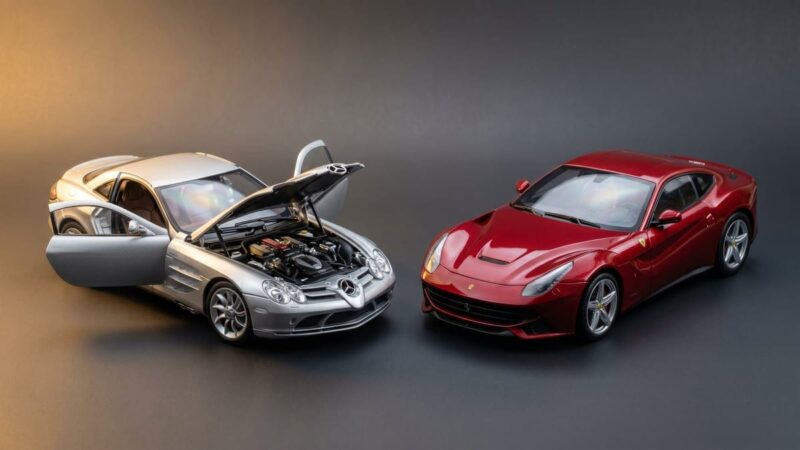 Diecast ou resina: que miniatura deve um colecionador comprar?