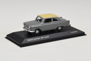 DKW Junior DeLuxe Cinzento Minichamps 1:43 A5-5794 Metal - imagem 2 de 3