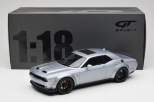 Dodge Challenger SRT Hellcat Redeye Prata GT Spirit 1:18 GT226 Resina - imagem 6 de 6
