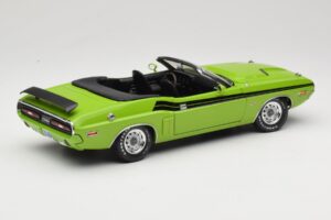 Dodge Challenger Cabriolet Verde Greenlight 1:18 12803-06G Metal - imagem 3 de 8