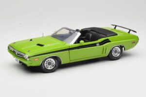 Dodge Challenger Cabriolet Verde Greenlight 1:18 12803-06G Metal