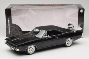 Dodge Charger R/T Steve McQueen Bullitt Movie Greenlight 1:18 12839 Metal - imagem 8 de 8