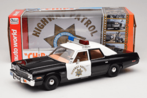 Dodge Monaco Highway Patrol CHiPS Auto World 1:18 AWSS112/06 Metal - imagem 8 de 8