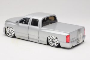 Dodge Ram Tuned Prata Jada 1:18 63162-SM Metal - imagem 7 de 8