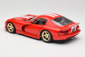 Dodge Viper GTS Vermelho Bburago 1:18 3075 Metal - imagem 7 de 8