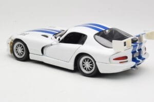 Dodge Viper GTS-R GT2 Branco 1997 Maisto 1:18 50316 Metal - imagem 7 de 8