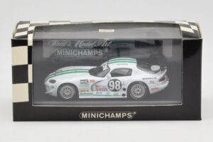 Dodge Viper GTS-R #98 Archer / Diamore / Oobb / Hendr 24 Hours of Daytona 1996 Minichamps 1:43 430961498 Metal - imagem 4 de 4