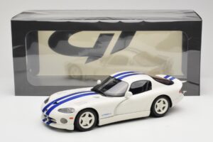 Dodge Viper GTS Stone White GT Spirit 1:18 GT940 Resina - imagem 6 de 6
