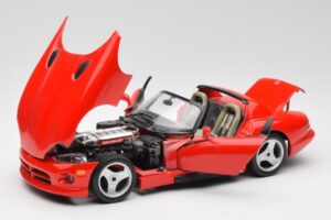 Dodge Viper RT/10 Vermelho Bburago 1:18 3025-M1 Metal - imagem 2 de 8