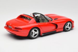 Dodge Viper RT/10 Vermelho Bburago 1:18 3025-M1 Metal - imagem 3 de 8