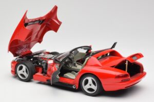 Dodge Viper RT/10 Vermelho Bburago 1:18 3025-M1 Metal - imagem 5 de 8