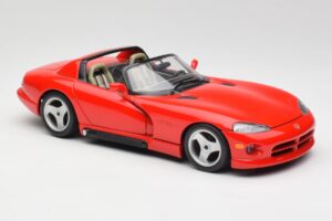 Dodge Viper RT/10 Vermelho Bburago 1:18 3025-M1 Metal - imagem 6 de 8