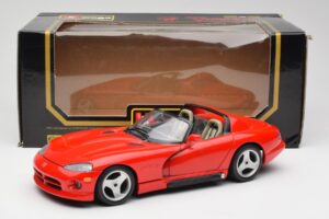 Dodge Viper RT/10 Vermelho Bburago 1:18 3025-M1 Metal - imagem 8 de 8
