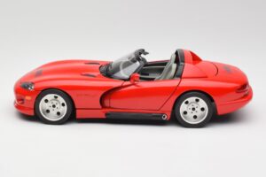 Dodge Viper RT/10 Vermelho Edição Limitada Bburago 1:18 3025 Metal - imagem 4 de 8