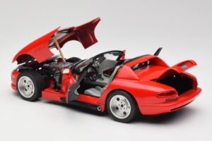 Dodge Viper RT/10 Vermelho Edição Limitada Bburago 1:18 3025 Metal - imagem 5 de 8