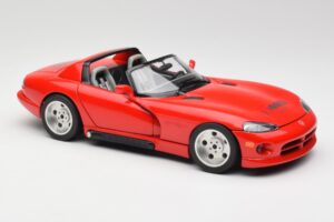Dodge Viper RT/10 Vermelho Edição Limitada Bburago 1:18 3025 Metal - imagem 6 de 8